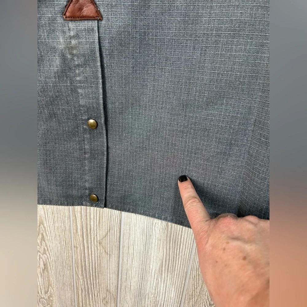 Vintage Cub Schaefer Schaefer Outfitters Original Drifter Coat Grey Black SZ 42 - Picture 16 of 16